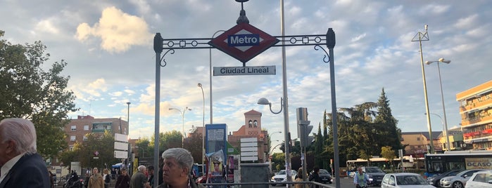 Metro Ciudad Lineal is one of Paradas de Metro en Madrid.