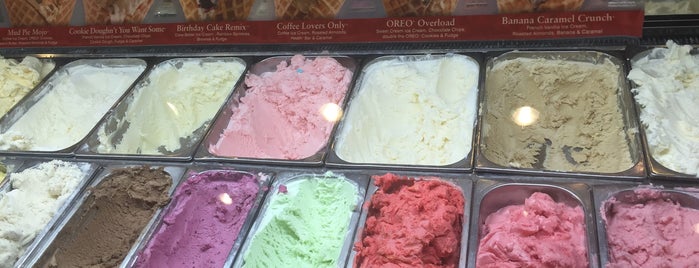 Cold Stone Creamery is one of places to eat.