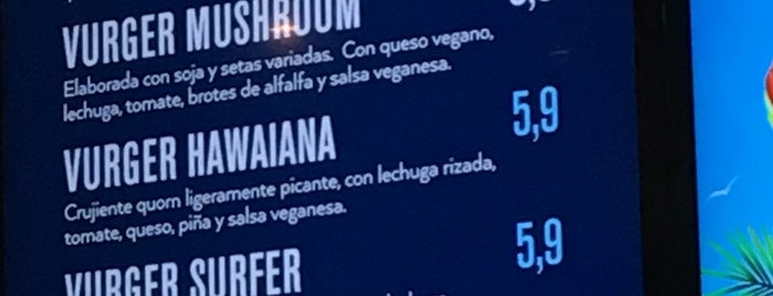 The Vurger is one of Lugares favoritos de Sergio.