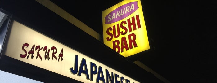 Sakura Japanese Restaurant is one of Ramen & Sushi.