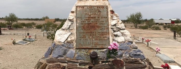 Hi Jolly Cemetery is one of Quartzite,Arizona.