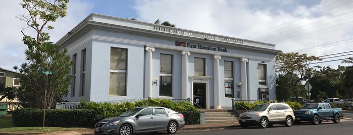 First Hawaiian Bank Waimea Branch is one of Kauai.