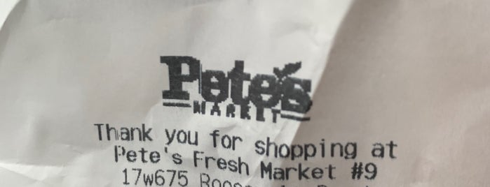 Pete's Fresh Market is one of Grocery Stores.