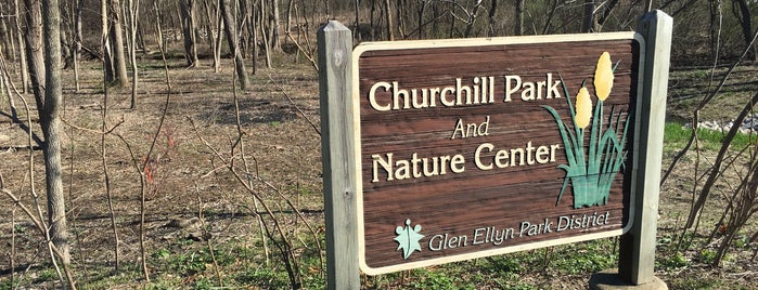 Churchill Prarie Park is one of Illinois Nature Preserves.