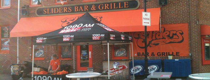 Sliders Bar & Grille is one of Baltimore's Best Sports Bars - 2013.
