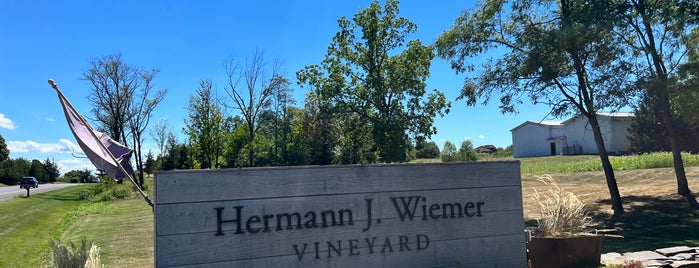 Herman J Wiemer Vineyard is one of Must-visit Vineyards at the Finger Lakes.