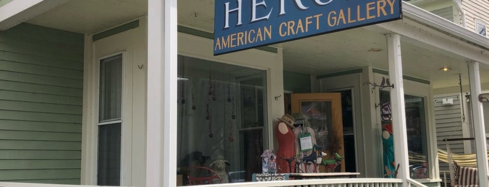 Heron American Craft Gallery is one of DPKG #3.