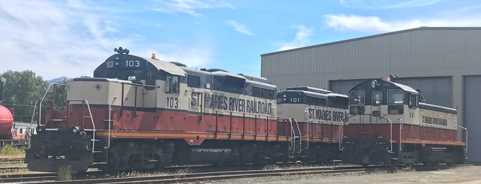 St. Maries River Railroad is one of Railfan Hotspots.