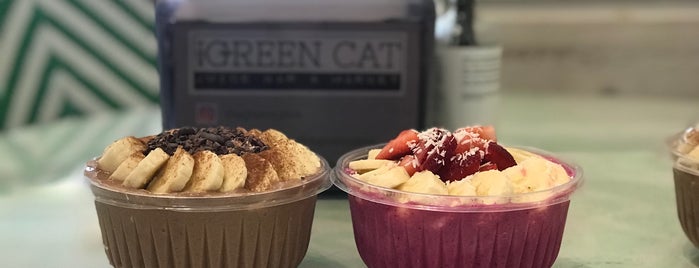 The Green Cat Juice Bar & Market is one of Samさんの保存済みスポット.