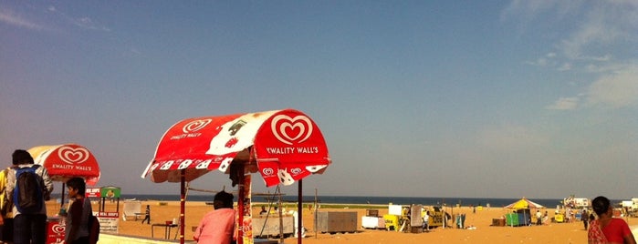Besant Nagar Beach (Edward Elliot's Beach) is one of Beach locations in India.