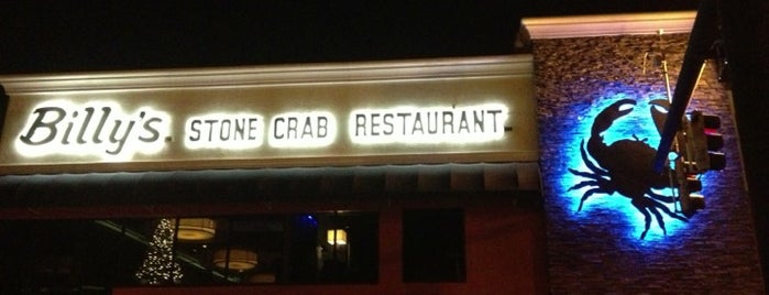 Billy's Stone Crab is one of David’s Liked Places.