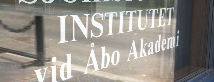 Sjöhistoriska institutet vid Åbo Akademi is one of Sallaさんのお気に入りスポット.