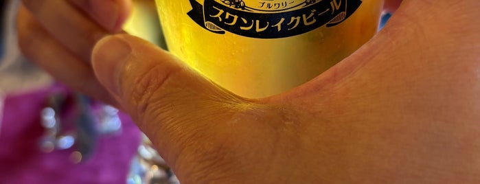 瓢湖屋敷の杜ブルワリー スワンレイクビール醸造所 is one of 🍺屋さん.