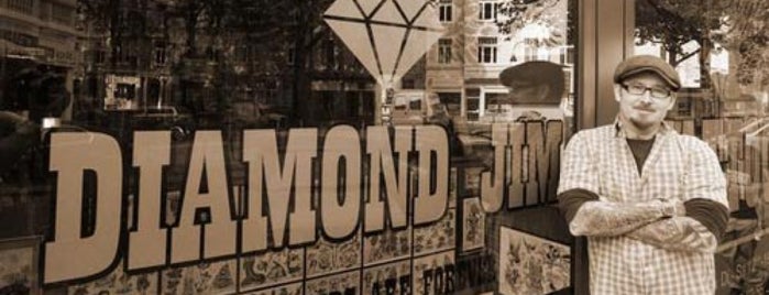 Diamond Jim - Old Style Tattoo is one of Tattoo Shops.