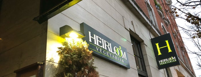 Heirloom Vegetarian Restaurant is one of 1km Radius.