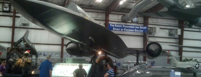 Pima Air & Space Museum is one of Locations of the SR-71 Blackbird Family.