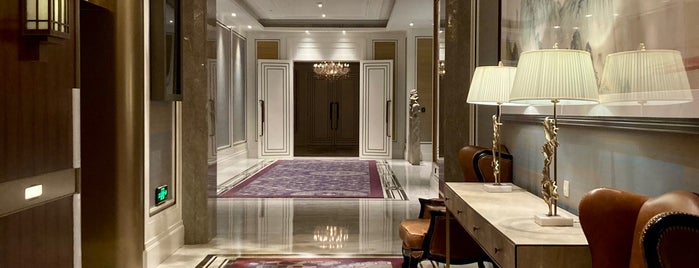 The St. Regis Shanghai Jing’an is one of Marriott & SPG Hotels in Shanghai.
