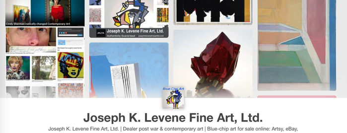 Joseph K. Levene Fine Art, Ltd. is one of Follow on Pinterest.