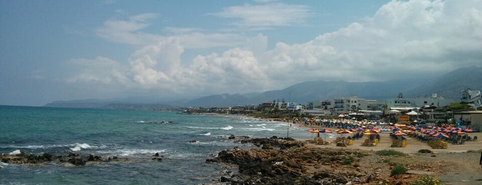 Stalida Beach is one of Lugares favoritos de Аня.
