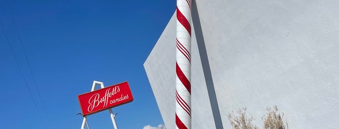 Buffett's Candies is one of El Paso and New Mexico.