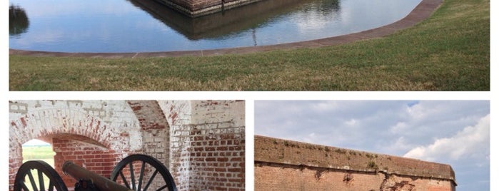 Fort Pulaski is one of Savannah - A Cup Charged to the Brim.