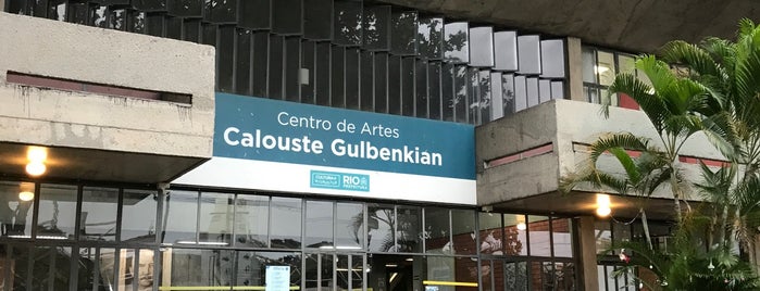 Centro de Artes Calouste Gulbenkian is one of [Rio de Janeiro] Cultural.