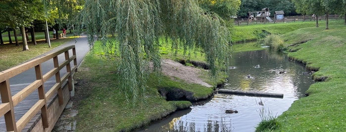 Centrální park Kbely is one of Prague Nature.