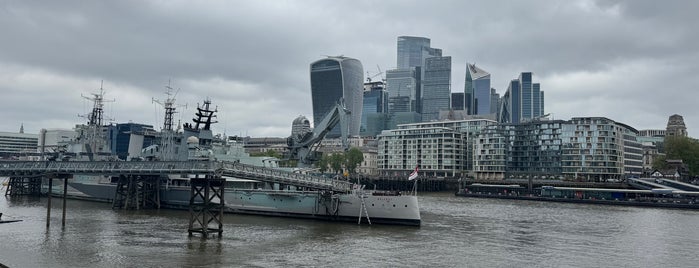 HMS Belfast (C35) is one of London.