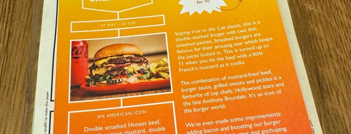 Honest Burgers is one of U.K. Places.