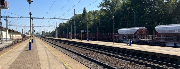 Železniční stanice Zábřeh na Moravě is one of Trať 270 Česká Třebová - Přerov - Bohumín.