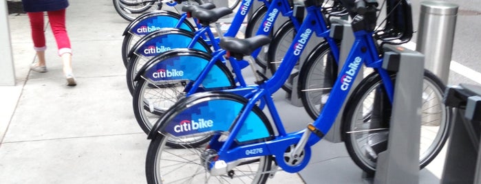 Citi Bike Station is one of CitiBike Stations (NYC).