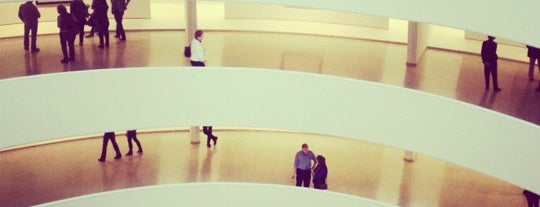 Solomon R Guggenheim Museum is one of NYC +.