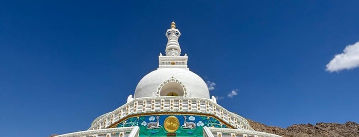 Shanti Stupa is one of It's My India.