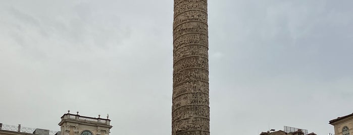 Colonna di Marco Aurelio is one of Řím.