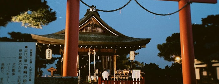 唐崎神社 is one of 史跡.