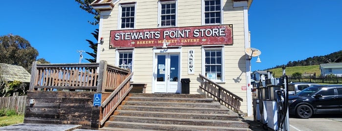 Stewarts Point Store is one of Highway One North.