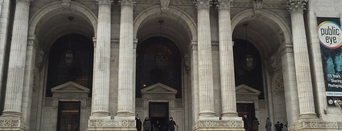 New York Public Library - Stephen A. Schwarzman Building is one of Tempat yang Disukai Carlos.