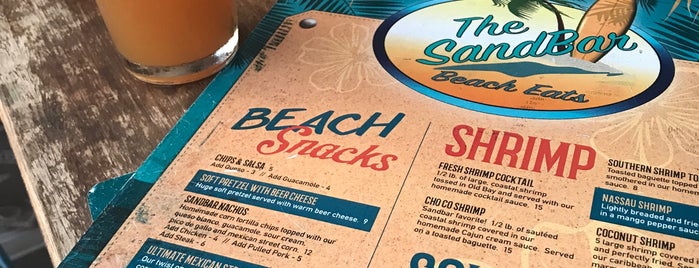 The Sandbar Beach Eats is one of Scott : понравившиеся места.