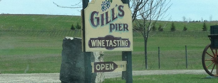 Gill's Pier Vineyard & Winery is one of eatdrinkTC.