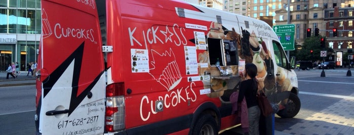 Kickass Cupcakes Food Truck is one of Boston Food Trucks.