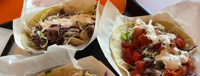 La Taquiza Fish Tacos is one of The 13 Best Places for Seafood Tacos in Napa.
