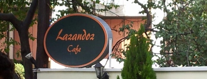 Lazandoz Cafe is one of Lugares favoritos de Gokhan Selcuk.