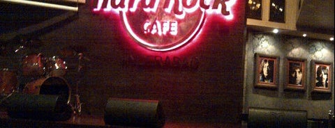 Hard Rock Cafe Hyderabad is one of Hum Ban Gaye Hyderabadi #Hyderabad #4sqCities.
