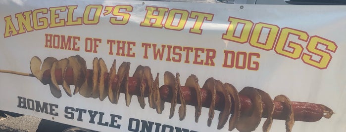 Angelo’s Hot Dogs is one of I Never Sausage A Hot Dog! (NJ).