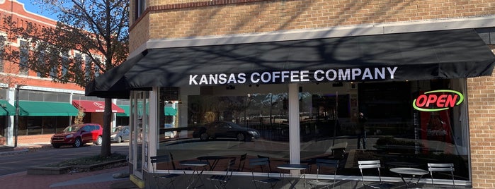 Kansas Coffee Café is one of Lieux qui ont plu à Chaz.