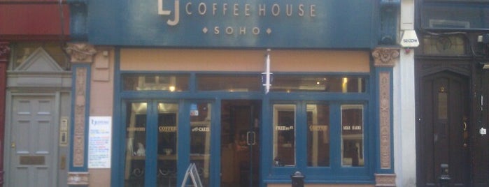 LJ Coffee House is one of Kim's London Favs & Wishlist.
