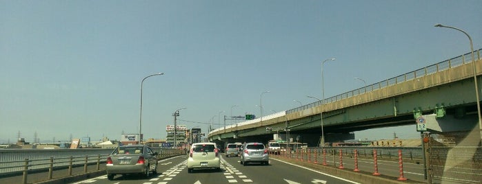 新川中橋 is one of Tempat yang Disukai ばぁのすけ39号.