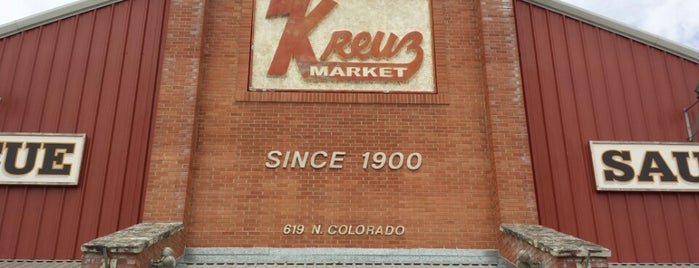 Kreuz Market is one of Texas Monthly Top 50 BBQ Joints In The World 2013.