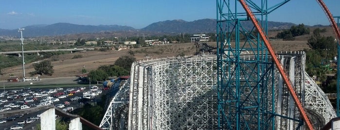 Colossus is one of Six Flags Magic Mountain Roller Coasters.