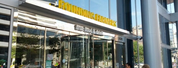 Founding Farmers is one of DC Brunch Spots.
